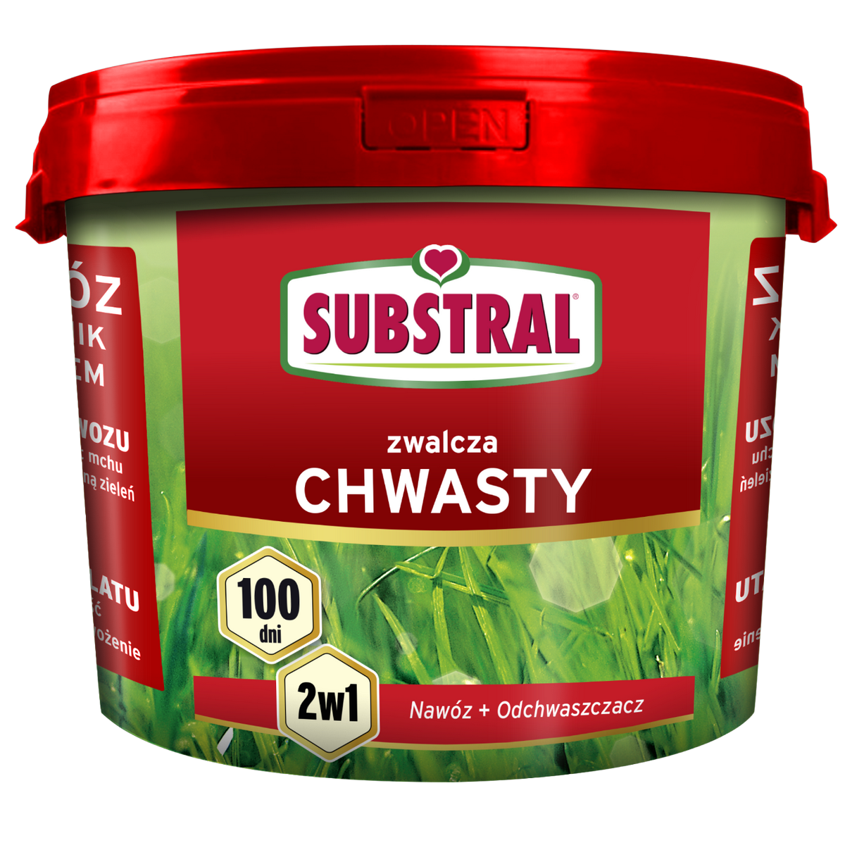 Nawóz Do Trawy Z Odchwaszczaczem 100 Dni 5 kg Substral