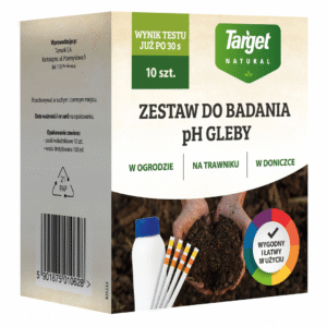 Zestaw Do Badania pH Gleby Kwasomierz PH-Metr Glebowy Target