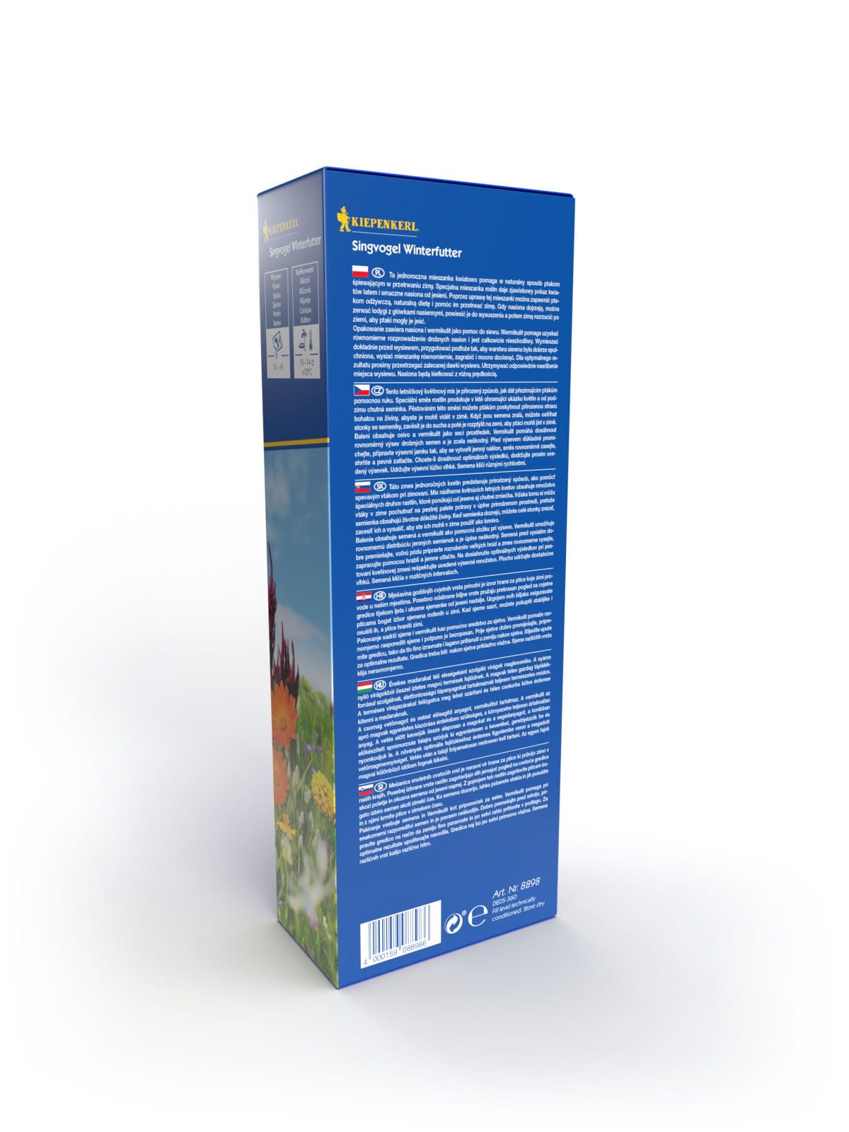Zimowa mieszanka pokarmowa dla ptaków piewaj¹cych, jednoroczna Kiepenkerl - obrazek 2