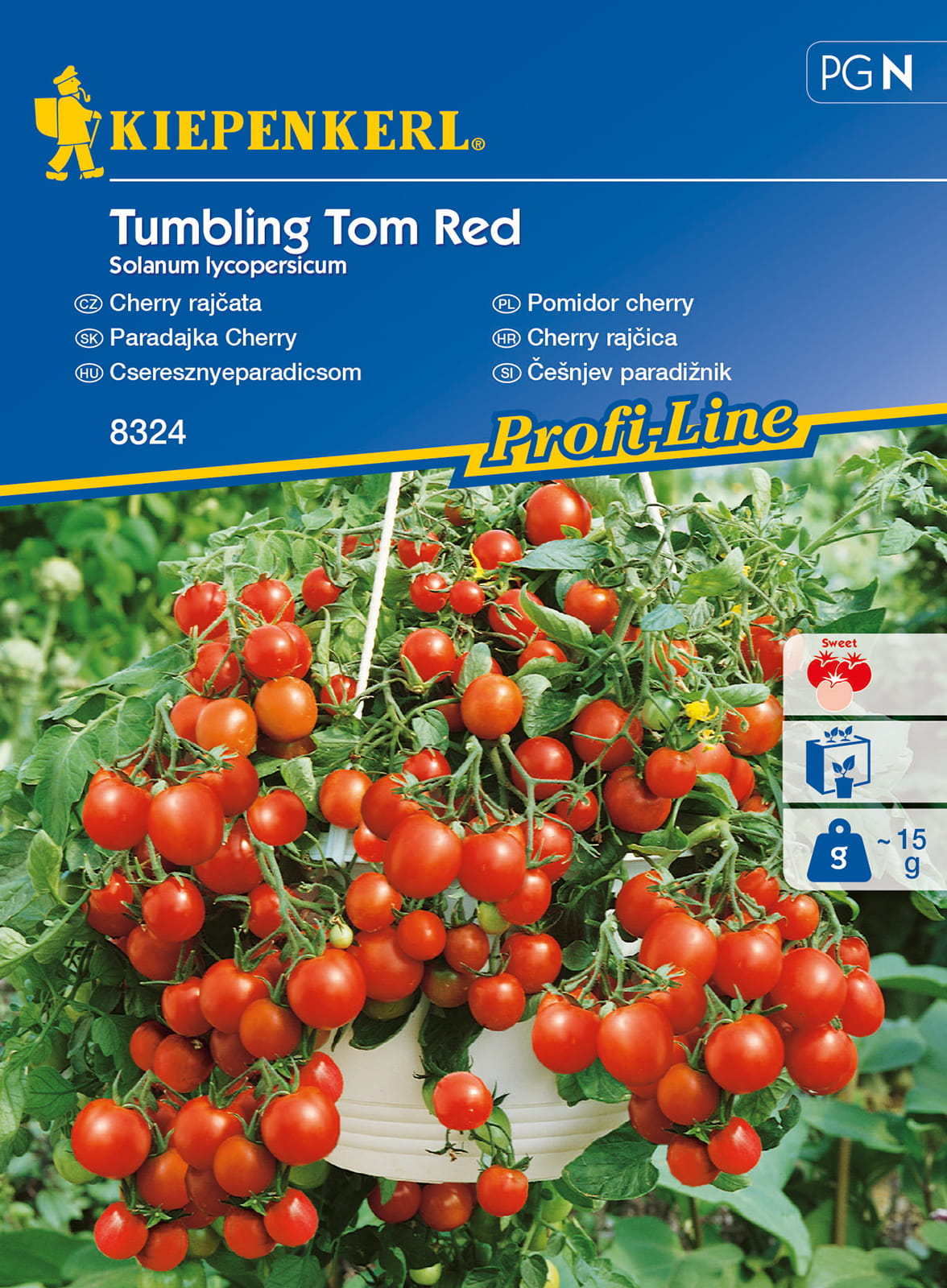 Pomidor cherry Tumbling Tom Red Kiepenkerl