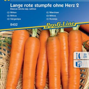 Marchew Lange Rote Stumple Ohne Herz Kiepenkerl
