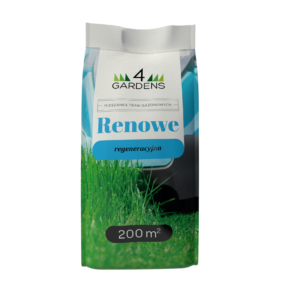 Mieszanka Traw Gazonowych Do Dosiewki i Regeneracji Renove 5 kg 4Gardens