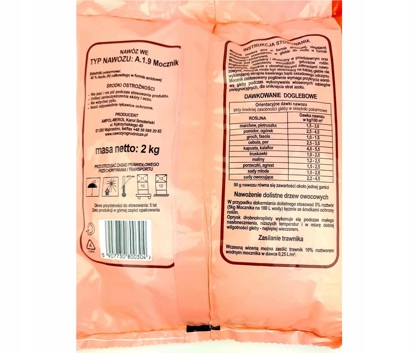 Mocznik 2 kg Ogród Start - obrazek 2