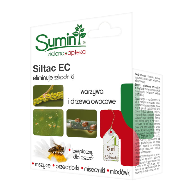 Siltac EC - Zwalcza Przêdziorki, Mszyce, Miseczniki - 5 ml Sumin