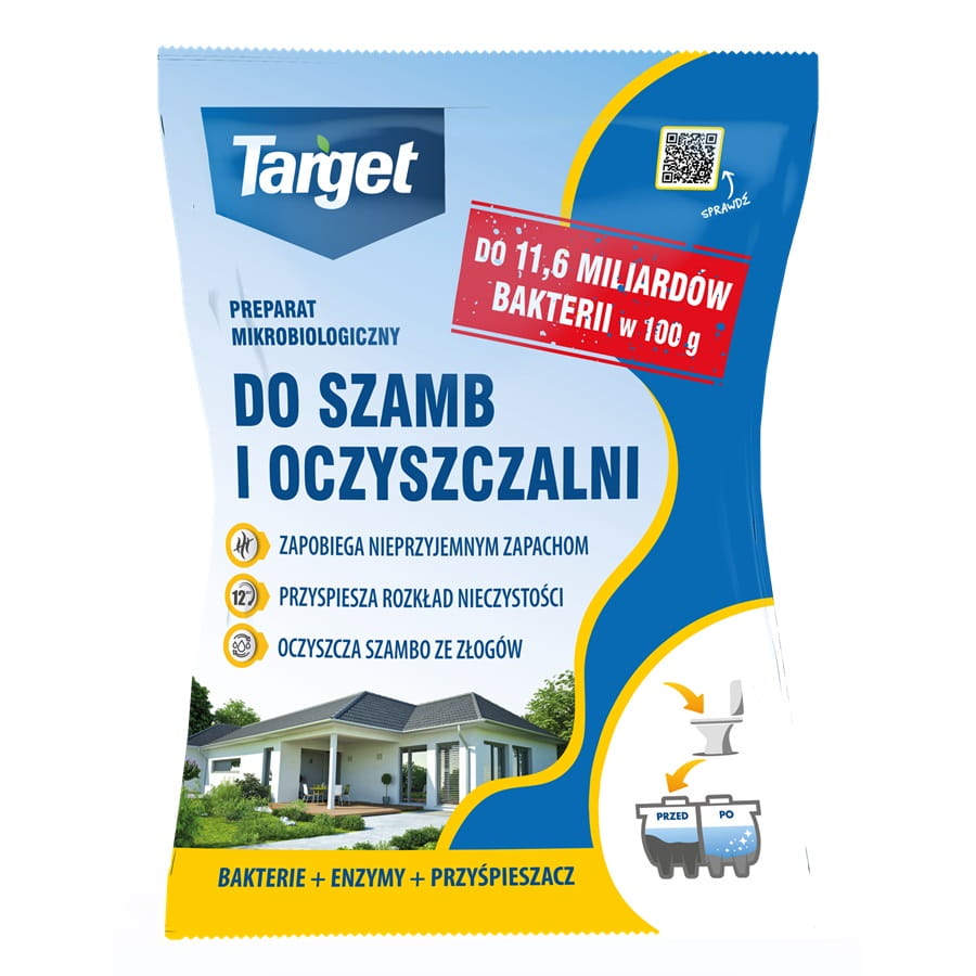 Bakterie Do Szamba i Oczyszczalni 120 g Target