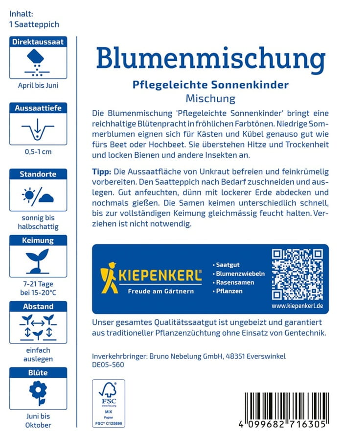 £¹ka Kwietna Mieszanka Nasion Na Tamie S³oneczna Mieszanka - obrazek 2