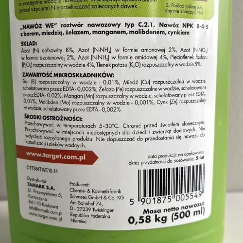 P³ynny Nawóz Do Surfinii Obfite Kwitnienie 0,5 l Target - obrazek 3