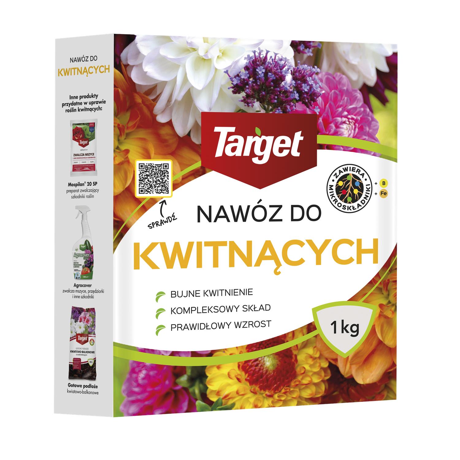 Nawóz Do Rolin Kwitn¹cych z Mikroelementami 1 kg Target