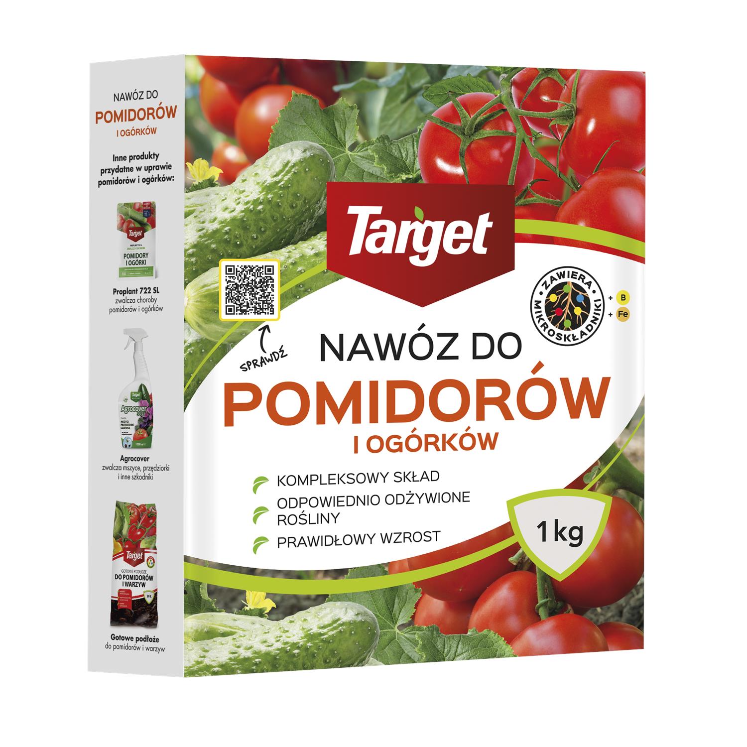 Nawóz Do Pomidorów i Ogórków z Mikroelementami 1 kg Target
