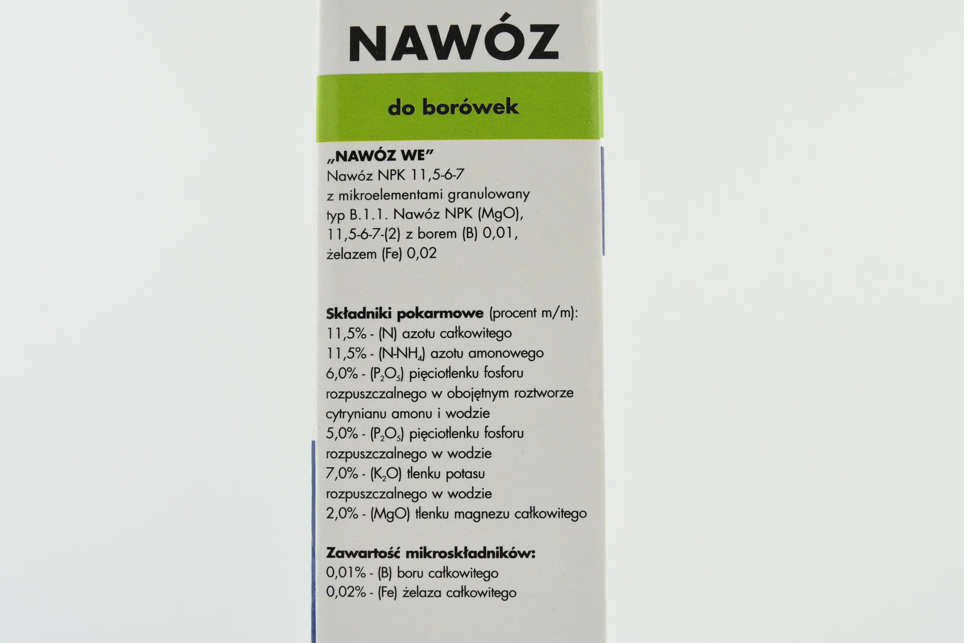 Nawóz Do Borówek z Mikroelementami 1 kg Target - obrazek 4