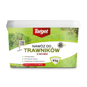 Nawóz Do Trawnika z Mchem 4 kg Target