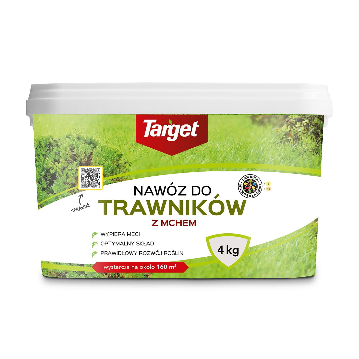 Nawóz Do Trawnika z Mchem 4 kg Target