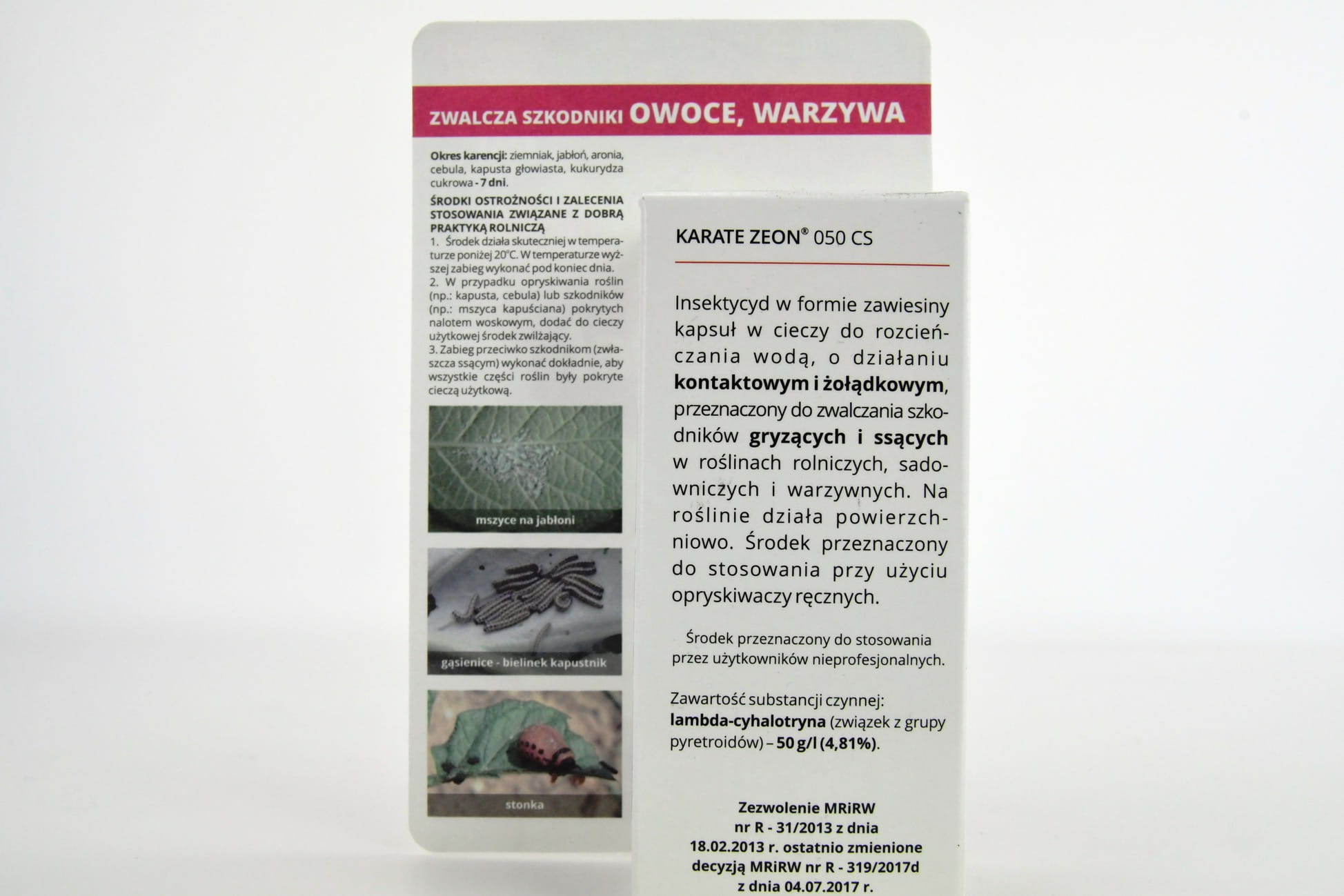 Karate Zeon 050 CS Zwalcza Szkodniki Rolin 20 ml Target - obrazek 4