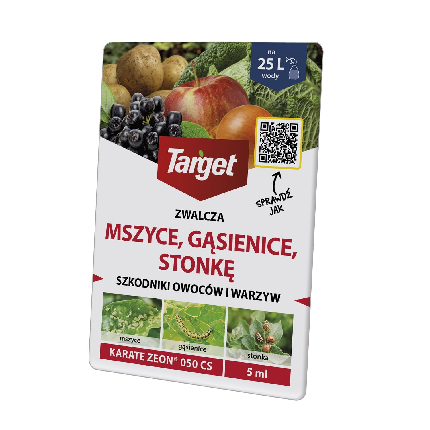 Karate Zeon 050 CS Zwalcza Szkodniki Rolin 5 ml Target