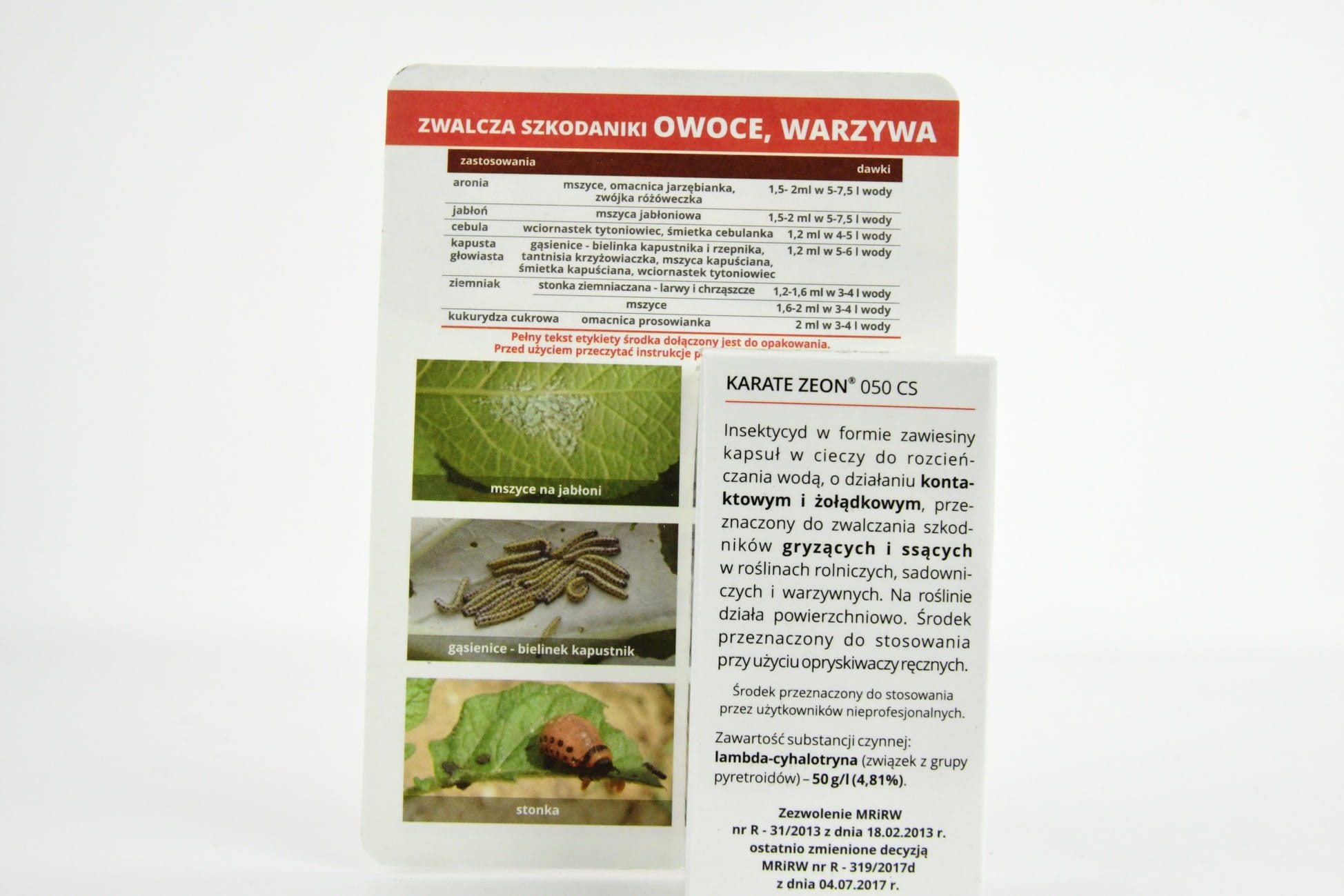 Karate Zeon 050 CS Zwalcza Szkodniki Rolin 5 ml Target - obrazek 4