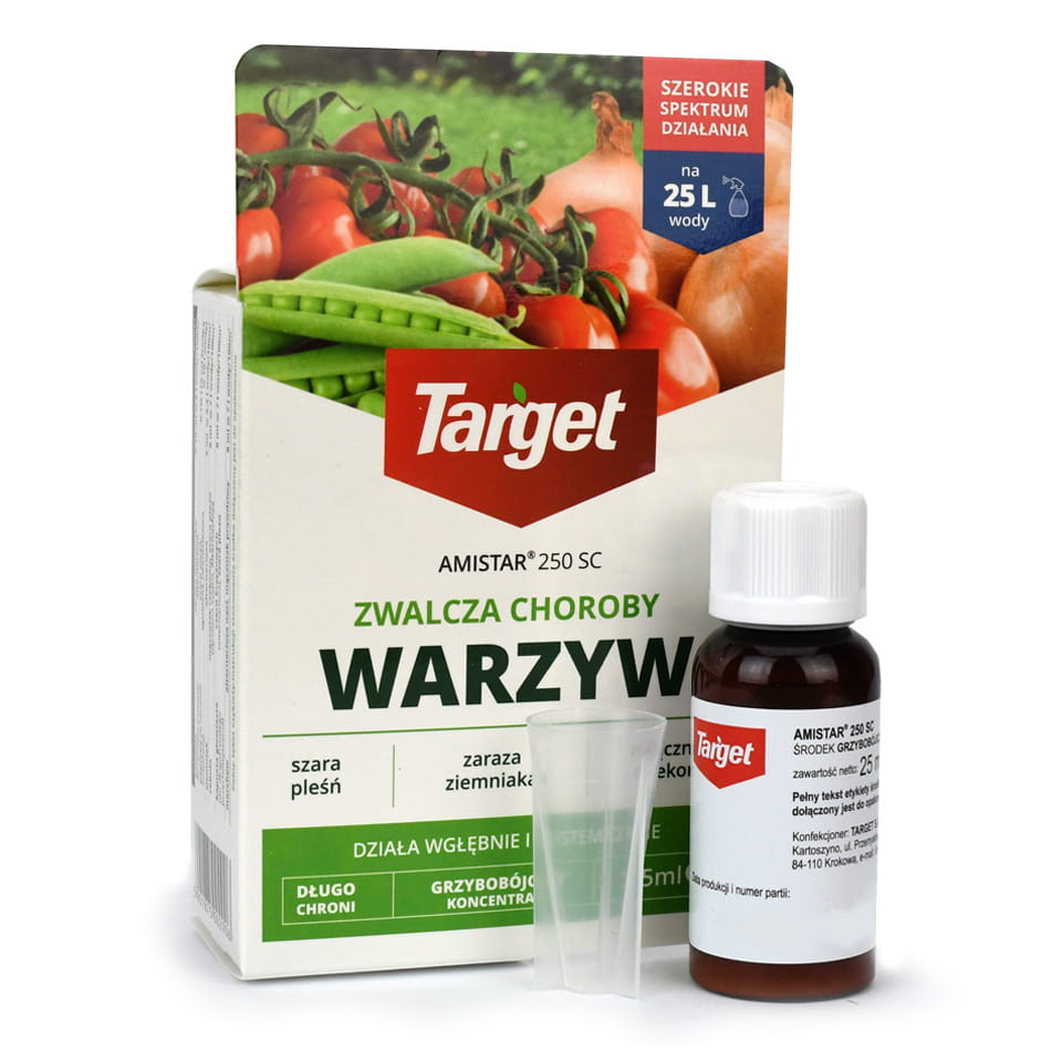 Amistar 250 SC Zwalcza Choroby Warzyw 5 ml Target - obrazek 3